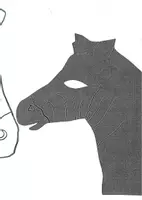 Vorschau - Mal- und Bastelvorlagen - Kunterbunte Zebras - Farbgestaltung Kunst - Seite 3