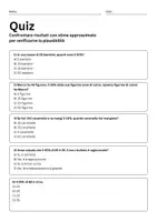 anteprima - Quiz - Relazioni, dati e proporzionalità (quiz) - Pagina 2