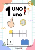 anteprima - Materiale di supporto/inclusione - Numeri murali 0 - 10 - Pagina di copertina