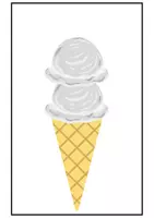 anteprima - Materiale di supporto/inclusione - COPIATURA DA MODELLO "IL GELATO" - Pagina 1