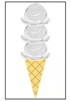 anteprima - Materiale di supporto/inclusione - COPIATURA DA MODELLO "IL GELATO" - Pagina 2