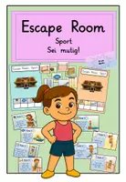 Vorschau - Aufgabenkarten - Escape Room Sport : Sei mutig ! - Deckblatt