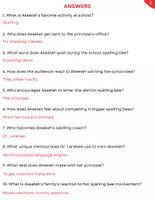 Vorschau - Arbeitsblätter - Movie Guide: Akeelah And The Bee (2006) - Questions and Activities with Answers - Seite 2