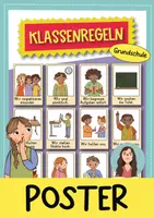 Vorschau - Fördermaterial/Inklusion - Klassenregeln-Poster für die Grundschule - Deckblatt