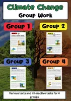 Vorschau - Arbeitsblätter - Climate Change Effects Gruppenarbeit Englischunterricht - Deckblatt