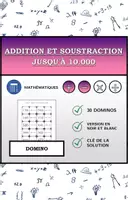Aperçu - Feuilles d'exercices - Domino | Addition et soustraction jusqu'à 10000 | Activité Mathématique - Page de couverture