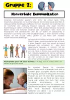 Vorschau - Stationenlernen - Kommunikation Gruppenarbeit: verbal, nonverbal, paraverbal - Seite 3