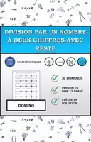 Aperçu - Feuilles d'exercices - Domino | Division par un nombre à deux chiffres avec reste | Activité Mathématique - Page de couverture