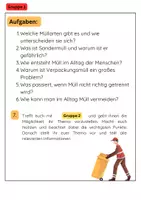 Vorschau - Arbeitsblätter - Recycling Materialpaket: Mülltrennung, Verpackungen, Kunststoff & Kreislaufwirtschaft - Seite 3