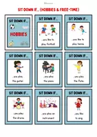 Vorschau - Spiele - Hobbies / Free Time: Stand Up If / Sit Down If (Warm-Up) - Seite 2