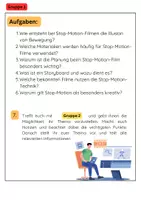Vorschau - Stationenlernen - Filmkunst Gruppenarbeit: Stop-Motion Filme, Animation und Theater - Seite 2
