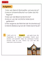 Vorschau - Stationenlernen - Kirche im 2. Weltkrieg Gruppenarbeit: Widerstand, Judenverfolgung und Deutsche Christen - Seite 2