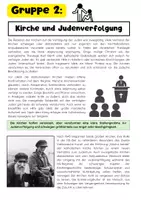 Vorschau - Stationenlernen - Kirche im 2. Weltkrieg Gruppenarbeit: Widerstand, Judenverfolgung und Deutsche Christen - Seite 3