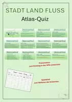 Vorschau - Spiele - Stadt Land Fluss Atlas-Quiz Buchstabe X Präsentation - Deckblatt
