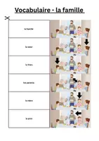 Vorschau - Spiele - Vocabulaire - la famille - Deckblatt