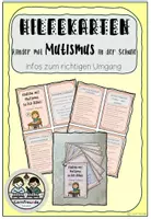 Vorschau - Merkblätter - Hilfekarten Mutismus - richtiger Umgang in der Schule - Deckblatt