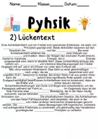 Vorschau - Unterrichtsreihen - Achterbahn und Freifall Physik Informationen und Aufgaben - Seite 2