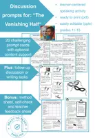 Vorschau - Arbeitsblätter - Discussion prompts: "The Vanishing Half" (novel by Brit Bennett) - Deckblatt