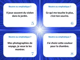 Aperçu - Apprentissages en autonomie - Phrase neutre ou emphatique - 28 CÀT - Page 1