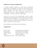 Vorschau - Arbeitsblätter - Lesereise durchs Schuljahr: Leseheft 11 - Seite 1