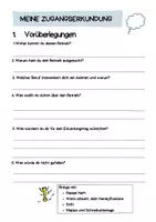 Vorschau - Arbeitsblätter - Arbeitsheft Zugangserkundung im Fach WiB 7. Jahrgangsstufe - Seite 2