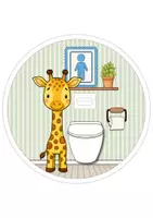 Vorschau - Poster - Toilettenampel | Kloschilder Giraffenklasse - Seite 2