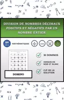Aperçu - Jeux - Domino | Division de nombres décimaux positifs et négatifs par un nombre entier | Activité Mathématique - Page de couverture
