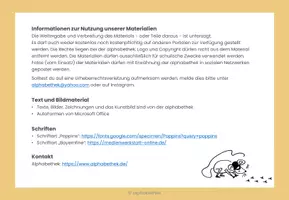 Vorschau - Arbeitsblätter - Buchstabeneinführung I & Gestaltung in Kunst - Seite 3