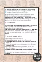 Vorschau - Arbeitsblätter - Bienenklasse - Lesepass - Seite 1