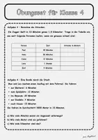 Vorschau - Arbeitsblätter - Sekunden, Minuten, Stunden – Rechnen mit Zeitangaben in Klasse 4, Prüfungsvorbereitung - Seite 2