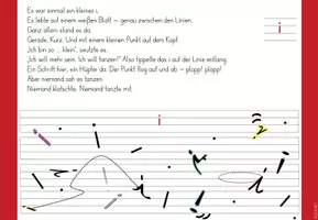 Vorschau - Präsentationen/Tafelbilder - Einführungsgeschichte (Schreibschrift) Wie die Buchstaben tanzen lernten - Seite 3