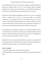 Vorschau - Arbeitsblätter - Bismarcks Rolle bei der Gründung des Deutschen Reiches - Seite 1