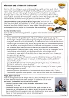 Vorschau - Arbeitsblätter - Gesunde Ernährung - Arbeitsblätter für die ERSTE Stunde in der 7. und 8. Klasse - Seite 1