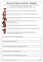 Vorschau - Arbeitsblätter - Gesunde Ernährung - Arbeitsblätter für die ERSTE Stunde in der 7. und 8. Klasse - Seite 3