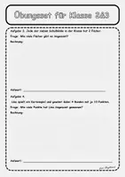 Vorschau - Arbeitsblätter - Sachaufgaben im Einmaleins – Alltagssituationen zum Rechnen (Klasse 2-3) Probevorbereitung - Seite 2