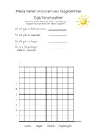 Vorschau - Arbeitsblätter - Meine Ferien in Listen und Diagrammen I Daten&Diagramme - Seite 2