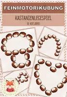 Vorschau - Spiele - Kastanienlegespiel (Feinmotorikübung) - Deckblatt