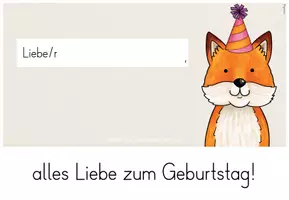 Vorschau - Poster - Classroom-Management: Geburtstagsaushang für deine Fuchsklasse (Kl.1-4) - Seite 3
