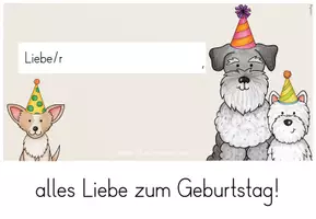 Vorschau - Poster - Classroom-Management: Geburtstagsaushang für deine Hundeklasse (Kl.1-4) - Seite 3