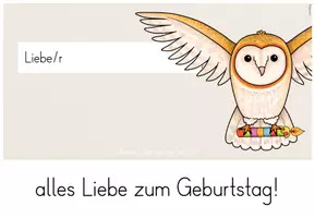 Vorschau - Poster - Classroom-Management: Geburtstagsaushang für deine Eulenklasse (Kl.1-4) - Seite 3
