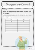 Vorschau - Arbeitsblätter - Kombinatorik leicht gemacht – Kombinationen Aufgabenpaket Klasse 4 - Seite 1