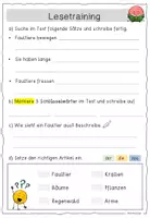 Vorschau - Arbeitsblätter - Tiere aus aller Welt / Leseheft - Seite 3