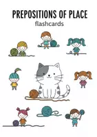 anteprima - Audio - Flashcards di inglese PREPOSIZIONI DI LUOGO/PREPOSITIONS OF PLACE - Pagina di copertina