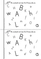 Προεπισκόπηση - Φύλλα εργασίας - Alles über die Buchstaben A-Z + Ä,Ö,Ü und ß Buchstabeneinführung - Heft (Druckschrift) | Γερμανικά - Σελίδα 3
