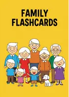 Vorschau - Stationenlernen - Englische Familie Flashkarten - Flashcards about family - Deckblatt