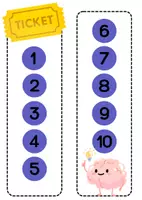 Vorschau - Fördermaterial/Inklusion - Korrigieren, Fragen, Meldesystem mittels Wäscheklammern (Ticketsystem) - Seite 1