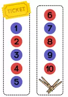 Vorschau - Fördermaterial/Inklusion - Korrigieren, Fragen, Meldesystem mittels Wäscheklammern (Ticketsystem) - Seite 2