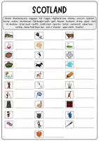 Vorschau - Arbeitsblätter - Scotland Vocabulary Worksheet - Solutions Included - Seite 2