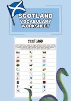 Vorschau - Arbeitsblätter - Scotland Vocabulary Worksheet - Solutions Included - Deckblatt