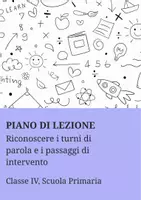anteprima - Piani di lezione - Riconoscere i turni di parola e i passaggi di intervento - PL - Pagina di copertina